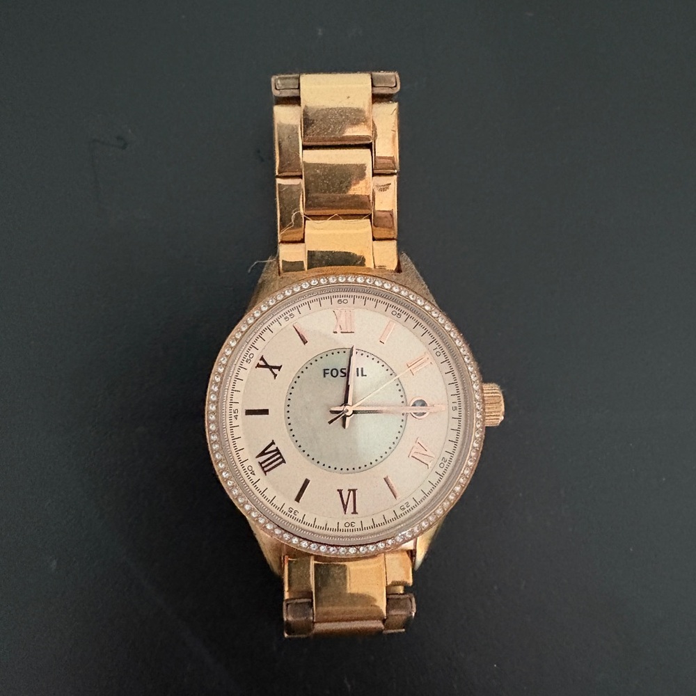 Fossil Rose Gold Watch